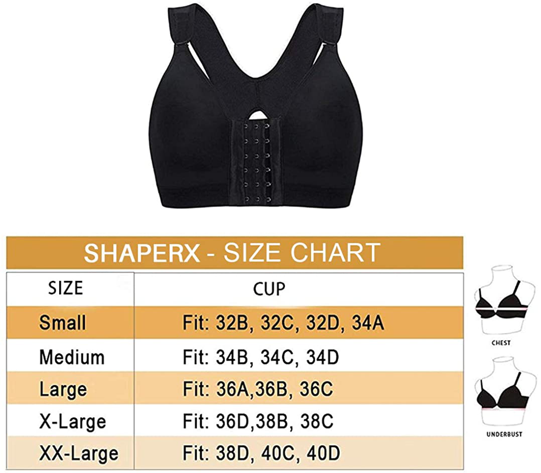 Buy SHAPERX Racerback Sports Bras for Women High Support, High