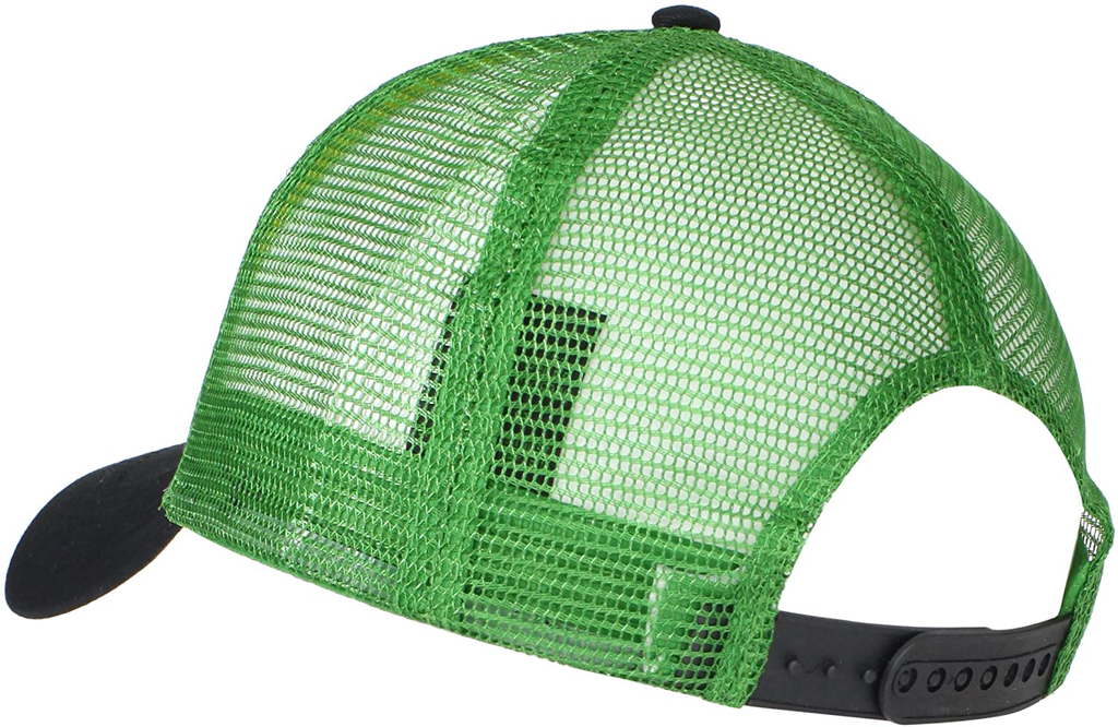 John Deere NCAA Mens Logo Contrast Mesh Back Core Baseball Cap