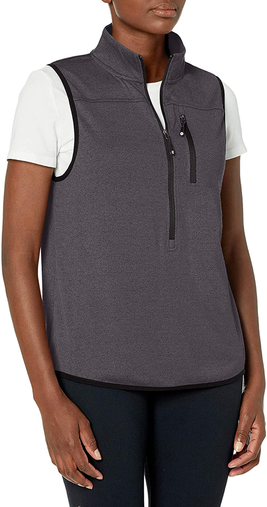 HI-TEC Women's Josephine Solar-tec Super Soft Lightweight 1/2 Zip Vest