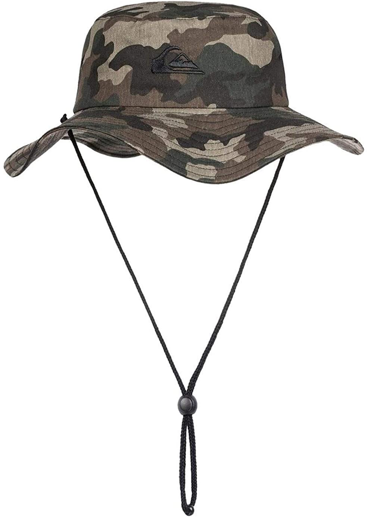 Quiksilver Men's Bushmaster Sun Protection Floppy Visor Bucket Hat