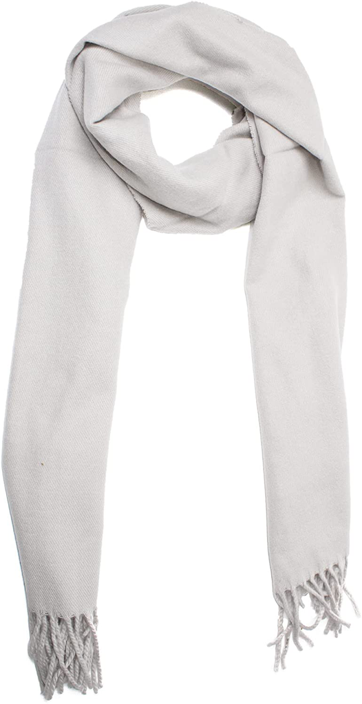 Dan Merchandise Soft Plain Solid Colors Cashmere Feel Luxurious Women Men Girl Boy Winter Gift Warm & Cozy Shawl.