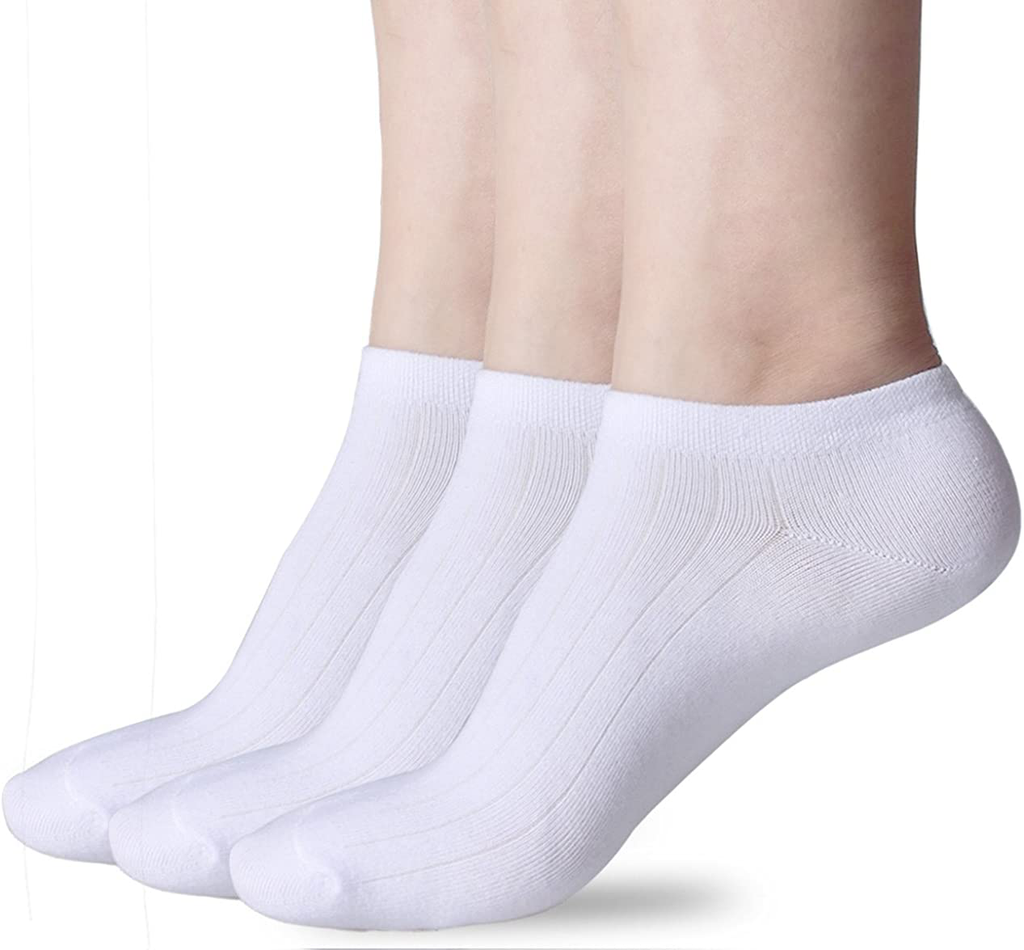 Women's Low Cut Socks,3-15 Pair Ankle No Show Athletic Short Cotton Socks by Sioncy