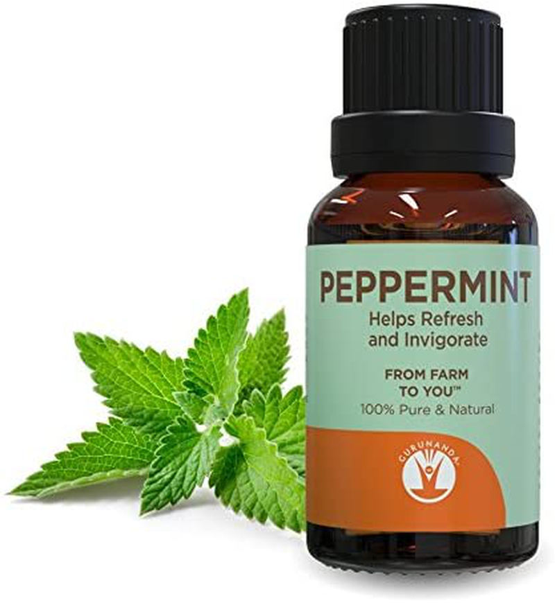 Essential Oil - 100% Pure Therapeutic Grade, Aromatherapy for Healthy Breathing and Digestion, Manage Headache and Stress with Fresh Menthol Scent