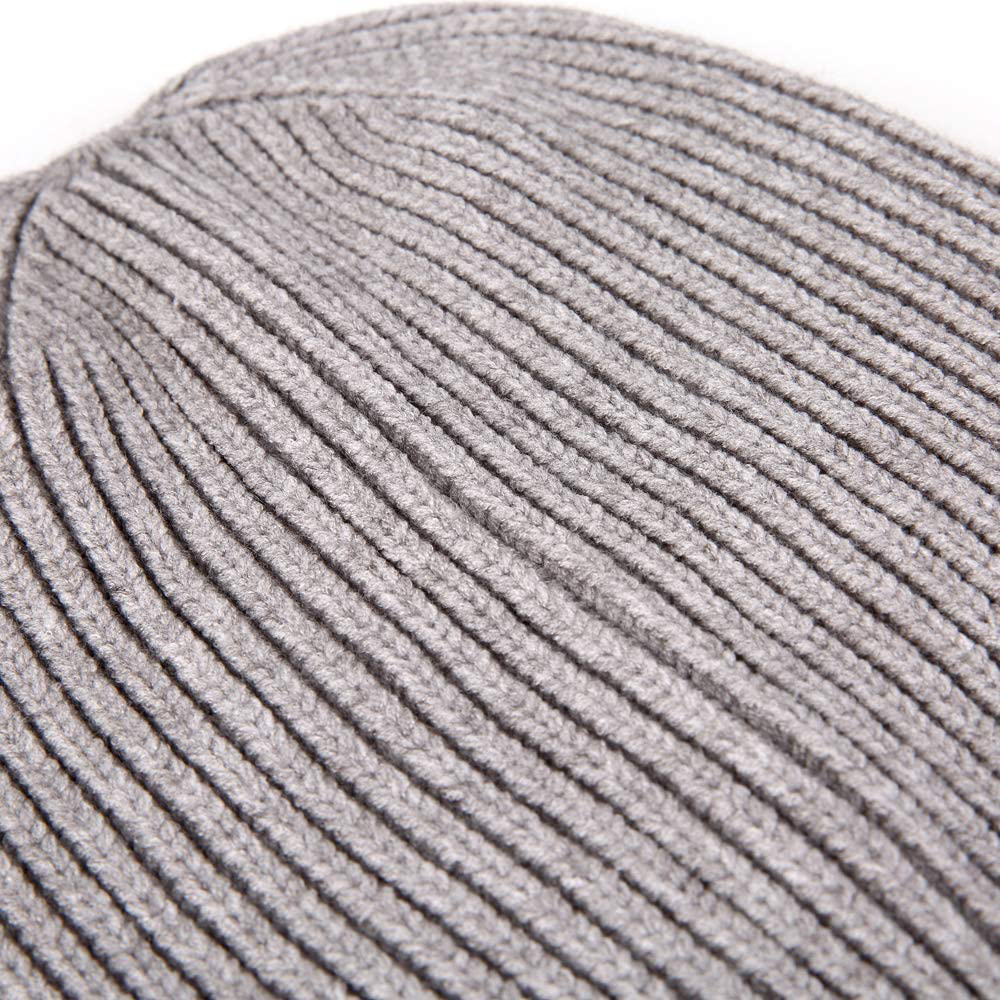 Siyimue Warm Knit Basic Style Hat for Women Men Unisex - Fall Winter Soft Beanie Cap for Fall Winter