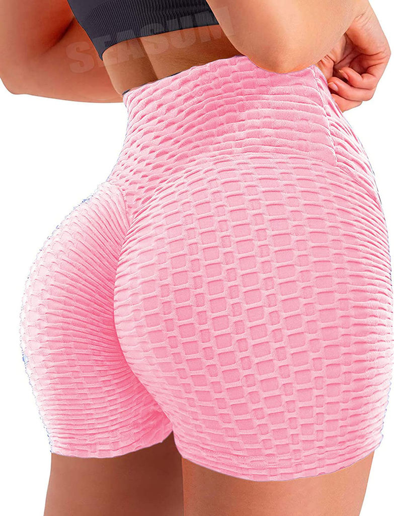 Brazilian Workout Legging, Scrunch Booty Pocket Pink
