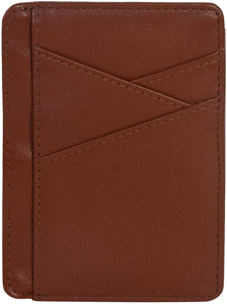 Leather Wallets for Men Minimalist Design Card Holder RFID Blocking Smart Wallet