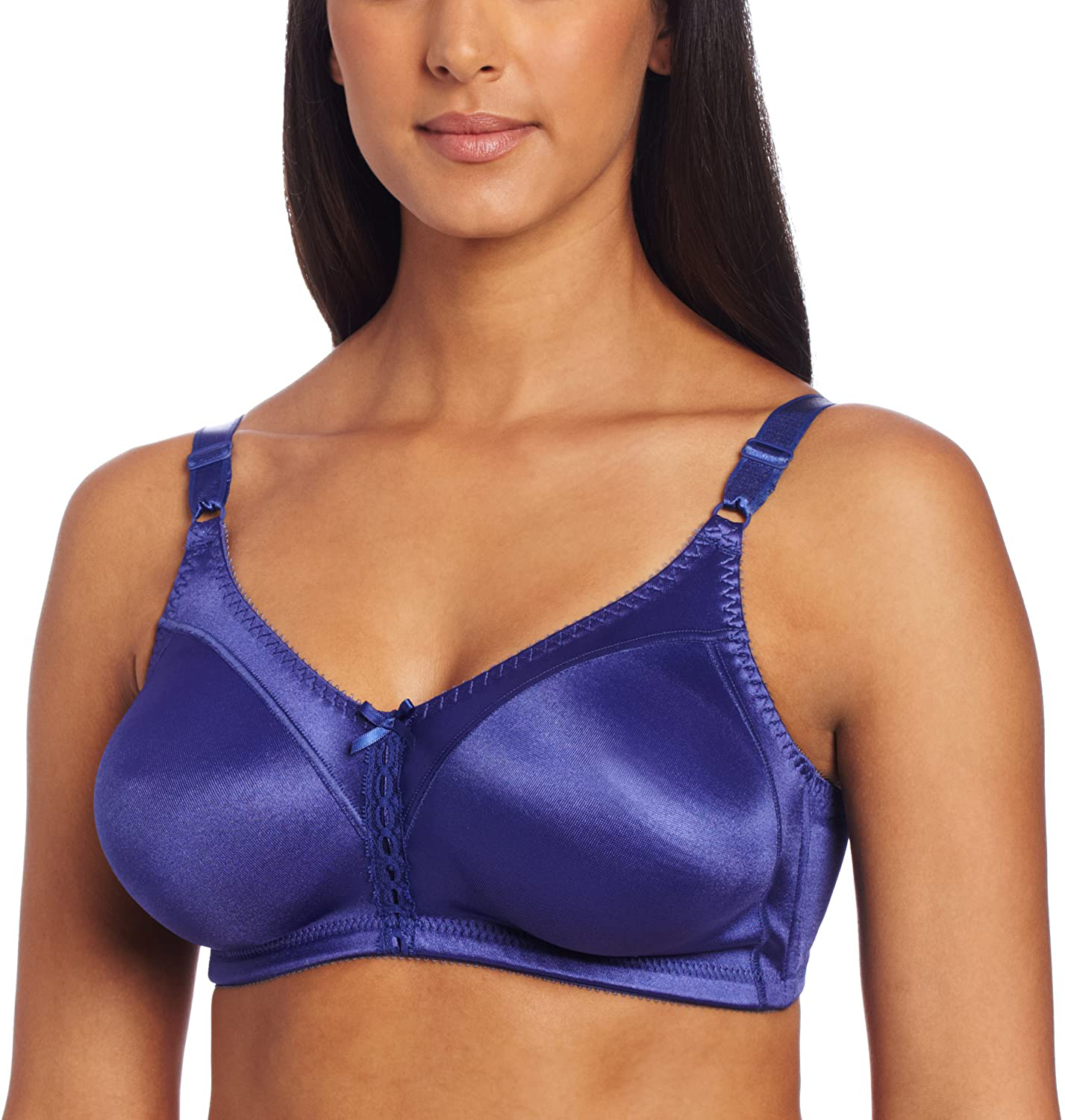 Bali Double Support Wirefree Bra, Black, 38DD at  Women's Clothing  store