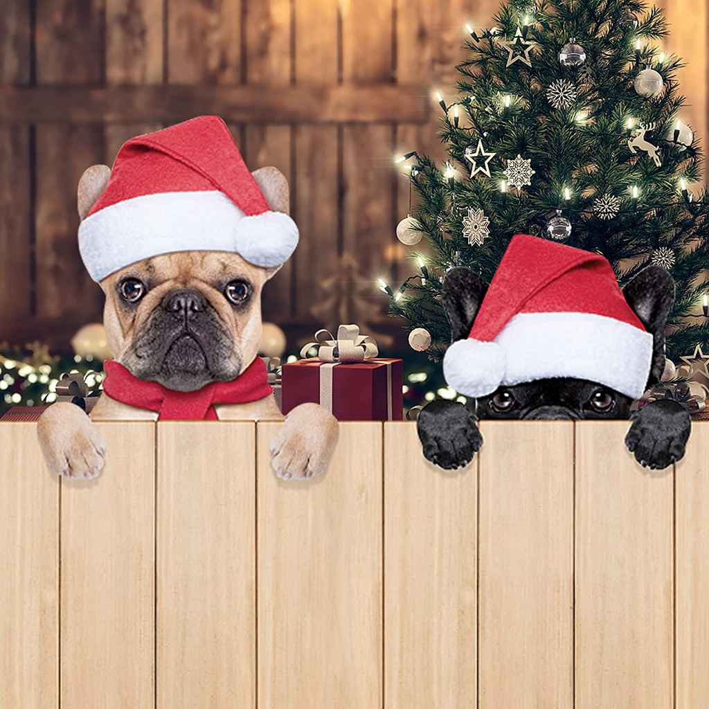 12 Pack Christmas Santa Hats 