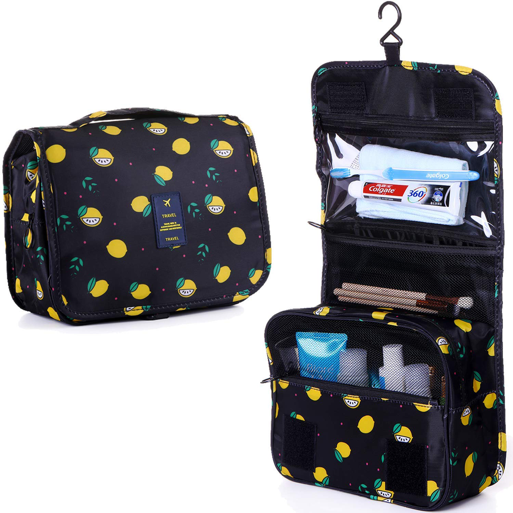 Toiletry Bag Multifunction Cosmetic Bag Portable Makeup Pouch Waterproof 