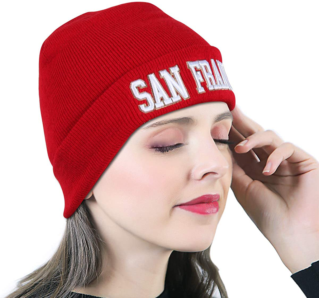 LEMOISTARS Classic Knit Beanie Hat for Women Men, Soft Stretch Cuffed Winter Thick Hats Skiing Beanies