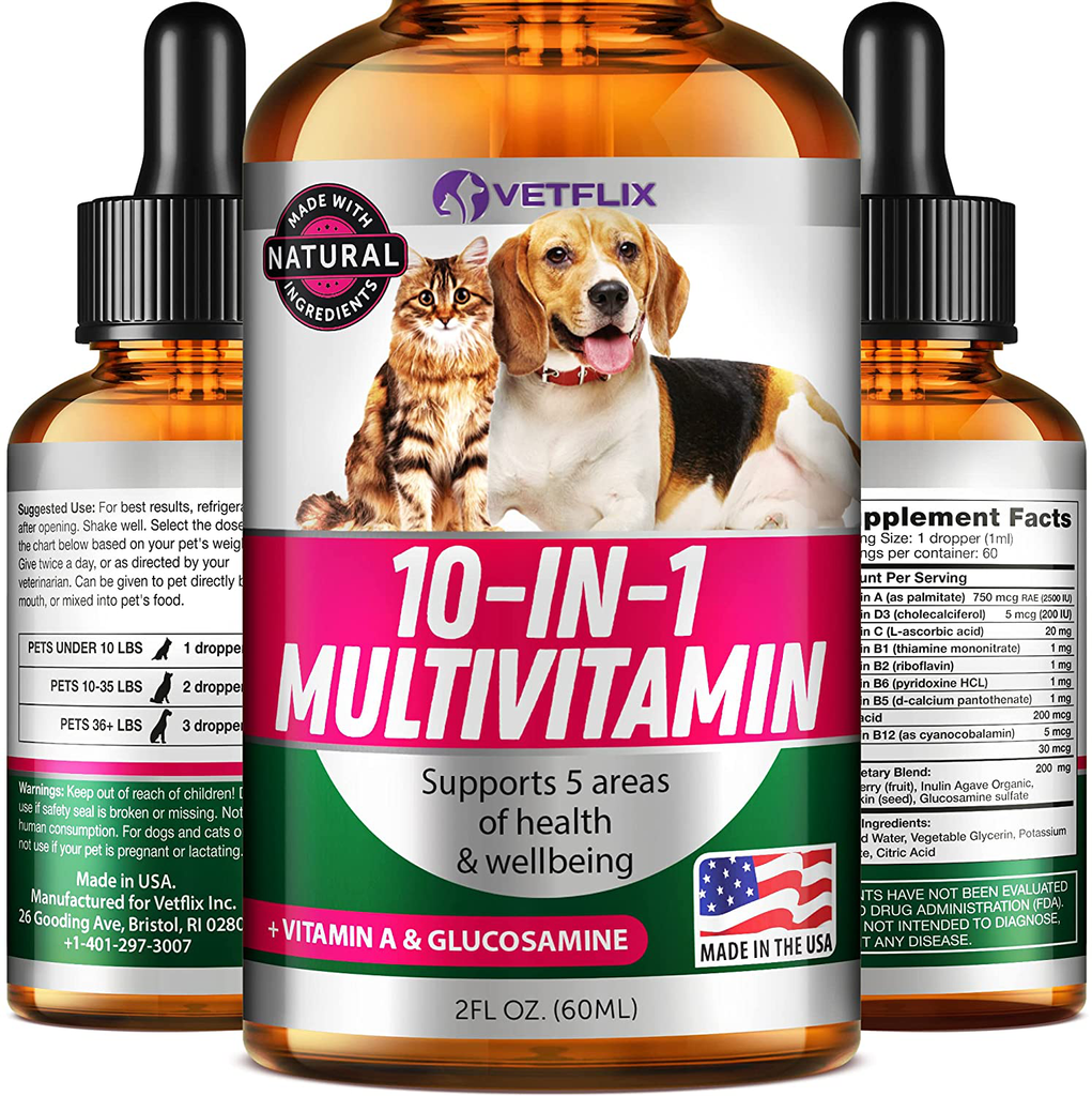 Vetflix Herbal Pet Supplement for Immune System Support