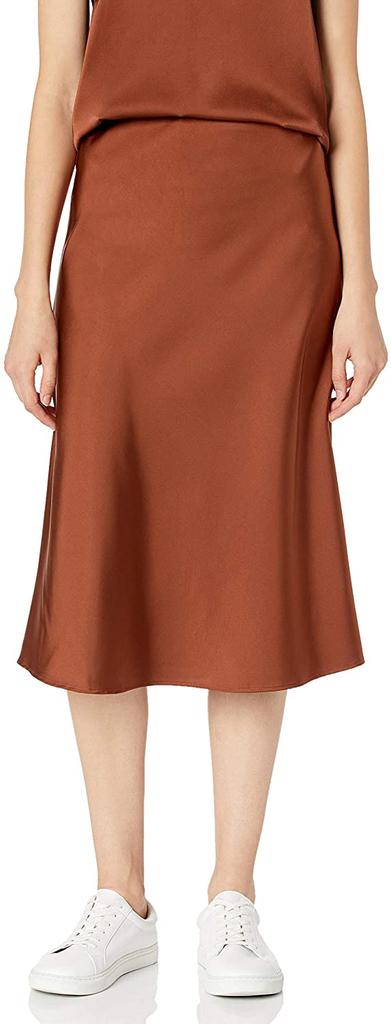 The Drop Women's Maya Silky Slip Skirt