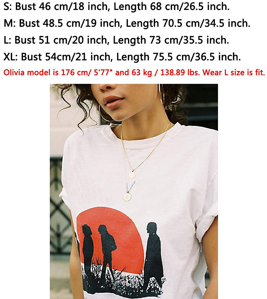 Aesthetic T Shirts Women White Black Cotton Graphic Vintage Retro Funny Cute Tee Tops Teen Girls Plus Size Oversize