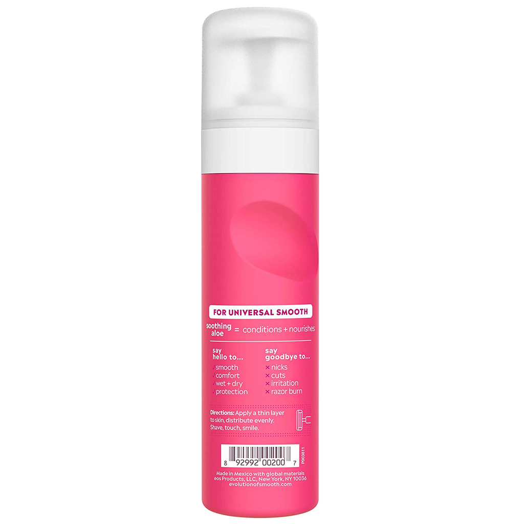 Eos Shea Better Shaving Cream for Women- Pomegranate Raspberry | Shave Cream, Skin Care and Lotion with Shea Butter and Aloe | 24 Hour Hydration | 7 Fl Oz