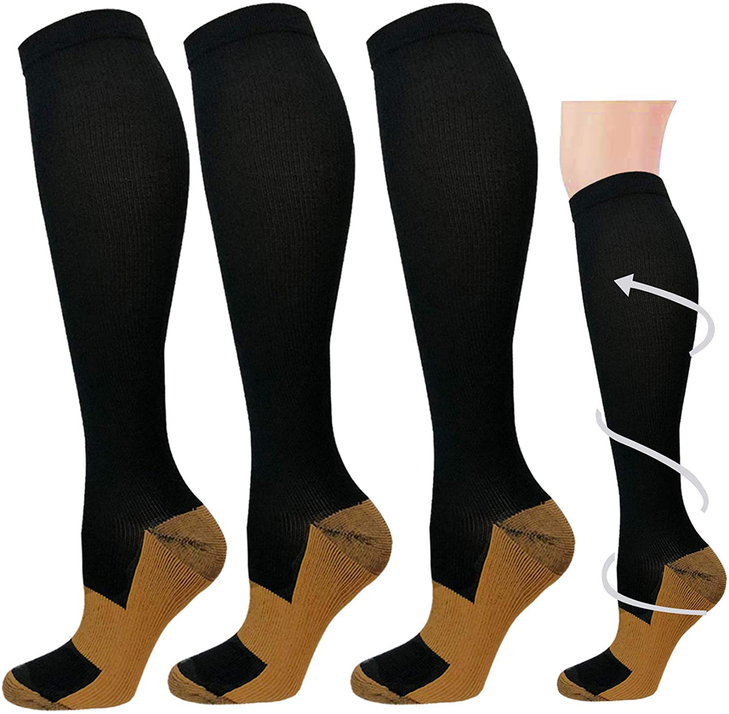 Graduated Medical Compression Socks for Women&Men 20-30mmhg Knee High Sock