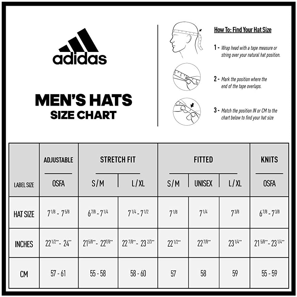 adidas Men's Release II Stretch Fit Structured Cap