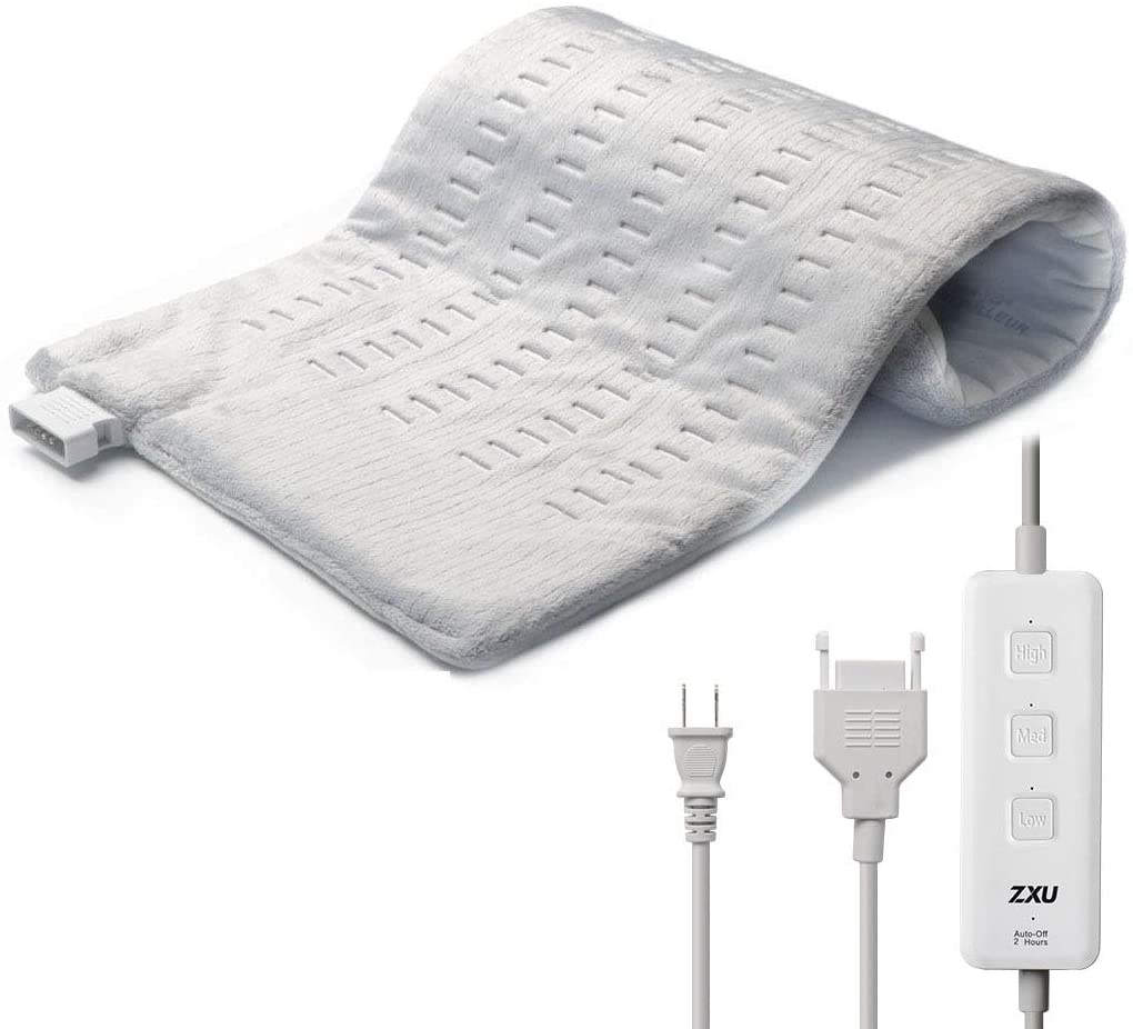 Ultra Soft XL Hot Heated Pad with Moist & Dry Heat Therapy and Auto Shut-Off