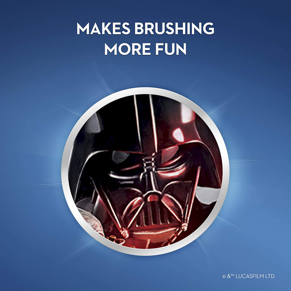 Oral-B Kids Battery Power Electric Toothbrush Featuring Disney'S STAR WARS for Children and Toddlers Age 3+, Soft (Characters May Vary)
