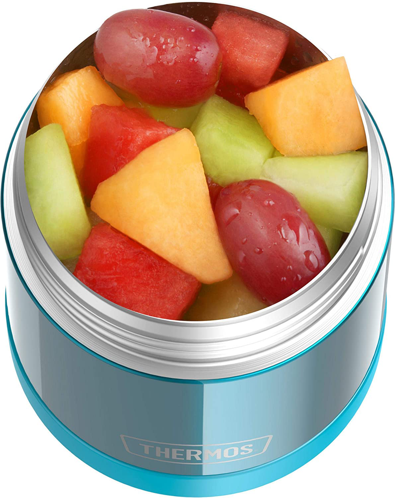 THERMOS FUNTAINER 10 Ounce Stainless Steel Vacuum Insulated Kids Food Jar, Frozen 2