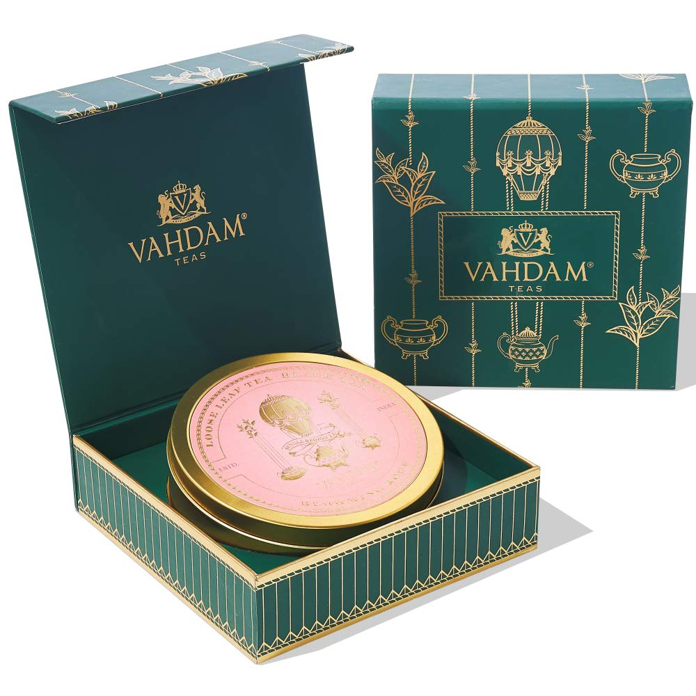 VAHDAM, Black Tea Private Reserve - Single Tin Caddy Gift Set | Christmas Gifts | Oprah'S FAVORITE TEA, 100% Natural Ingredients | Best Holiday Gift for Everyone | Christmas Tea Gift Set