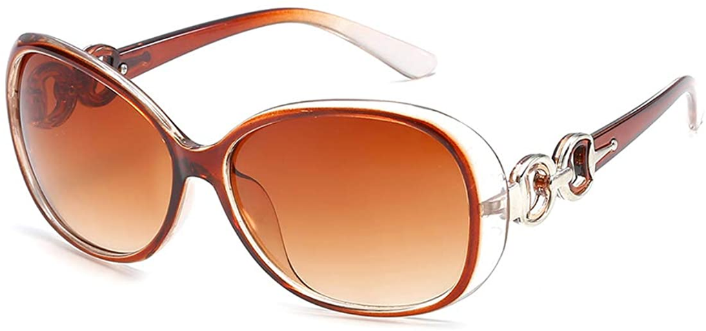 Women's Vintage UV400 Big Frame Sunglasses