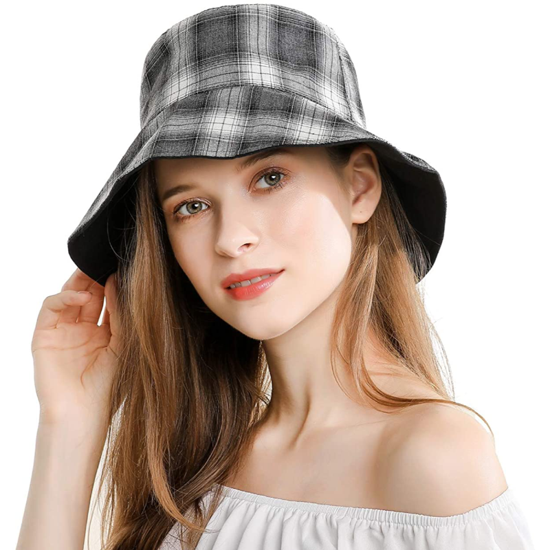 Women's Reversible Bucket Sun Hat 