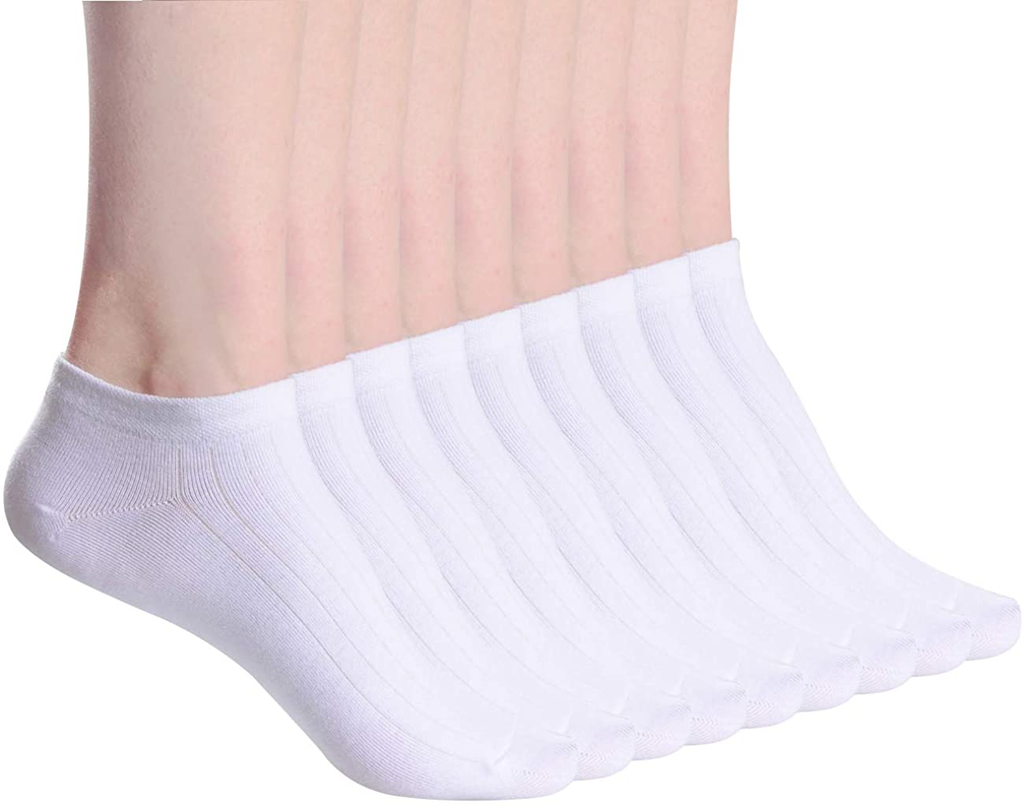 Women's Low Cut Socks,3-15 Pair Ankle No Show Athletic Short Cotton Socks by Sioncy