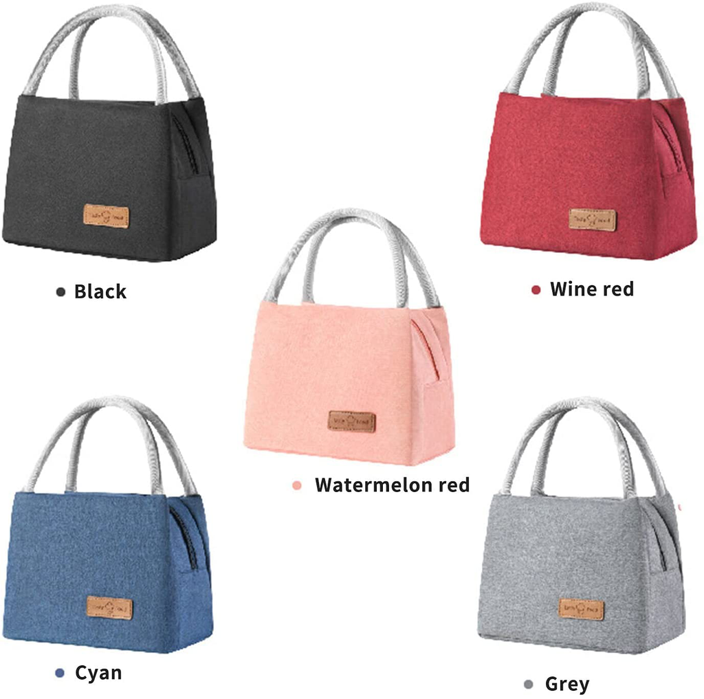 XIUKIBU Insulated Lunch Bag for women And Men Leakproof Thermal Reusable Lunch Box Lunch Cooler Tote Bag Work Outdoors