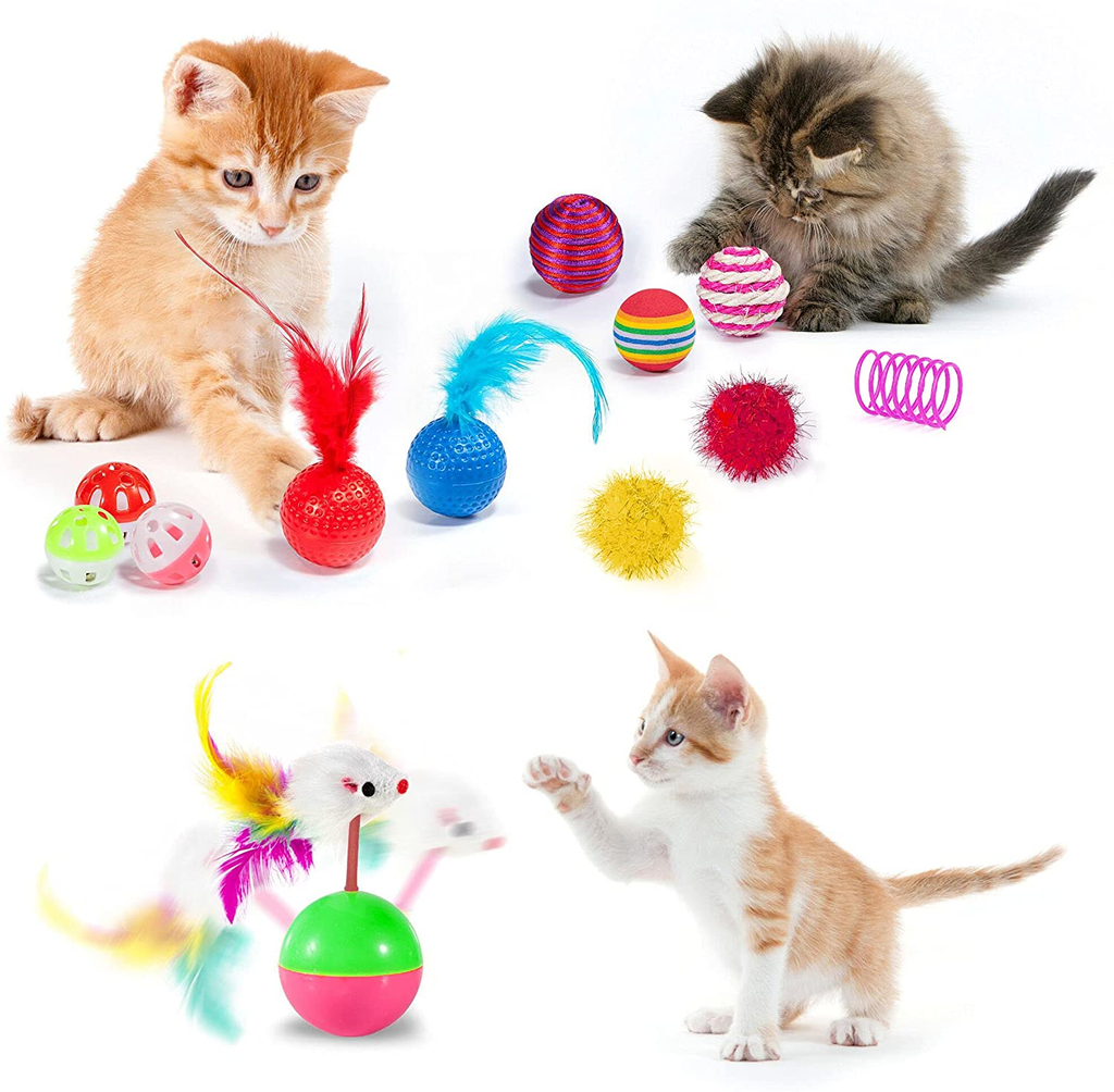 31 PCS Cat Toys Kitten Toys Assortments