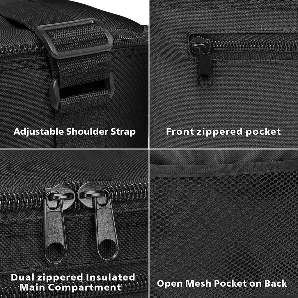 Insulated lunch Bag, AirBuyW 6 Cans Small Leak proof Insulated Cooler Box Tote Container Lunch Bag Pack With Adjustable Strap For Women Men