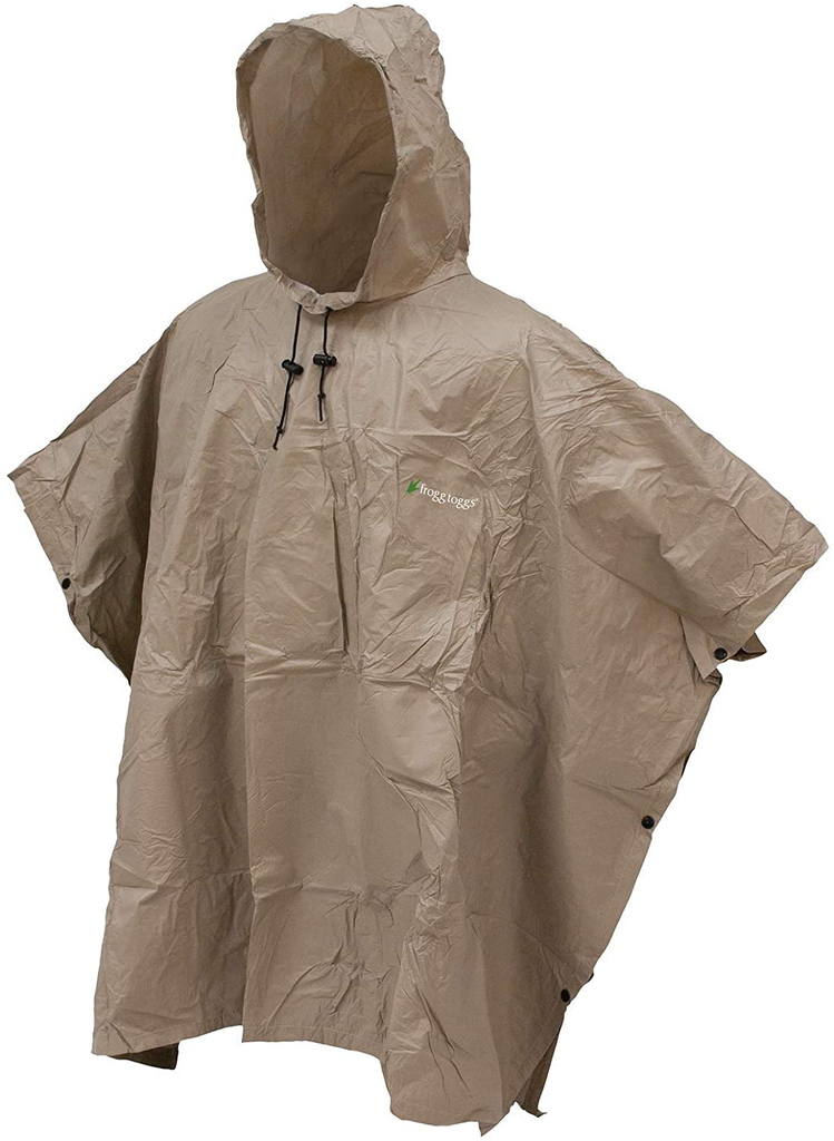 FROGG TOGGS Men's Ultra-Lite2 Waterproof Breathable Poncho