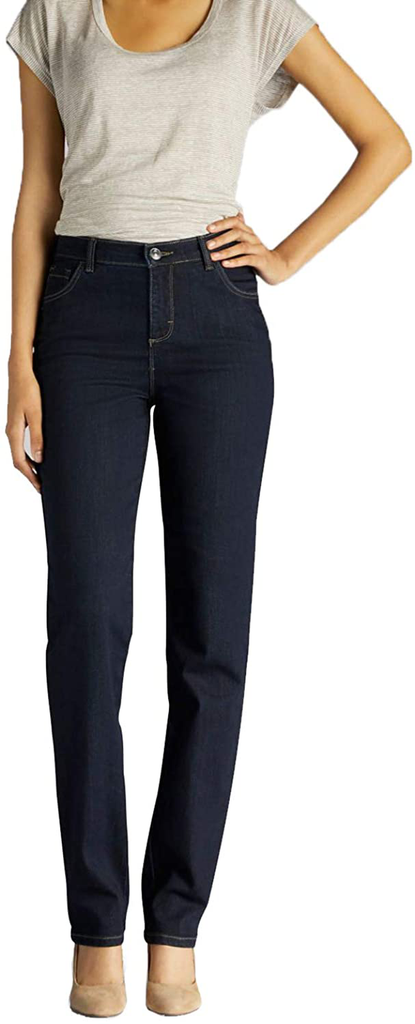 Lee Women’s Instantly Slims Classic Relaxed Fit Monroe Straight Leg Jean