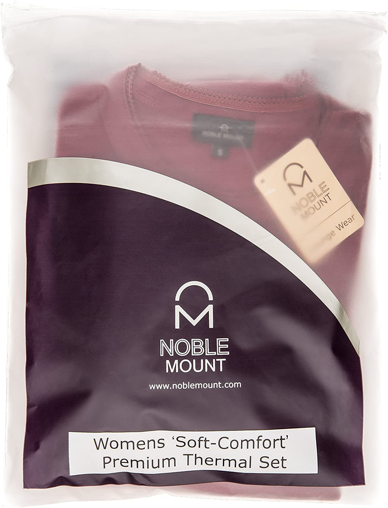 Noble Mount Womens 'Soft Comfort' Premium Thermal Set