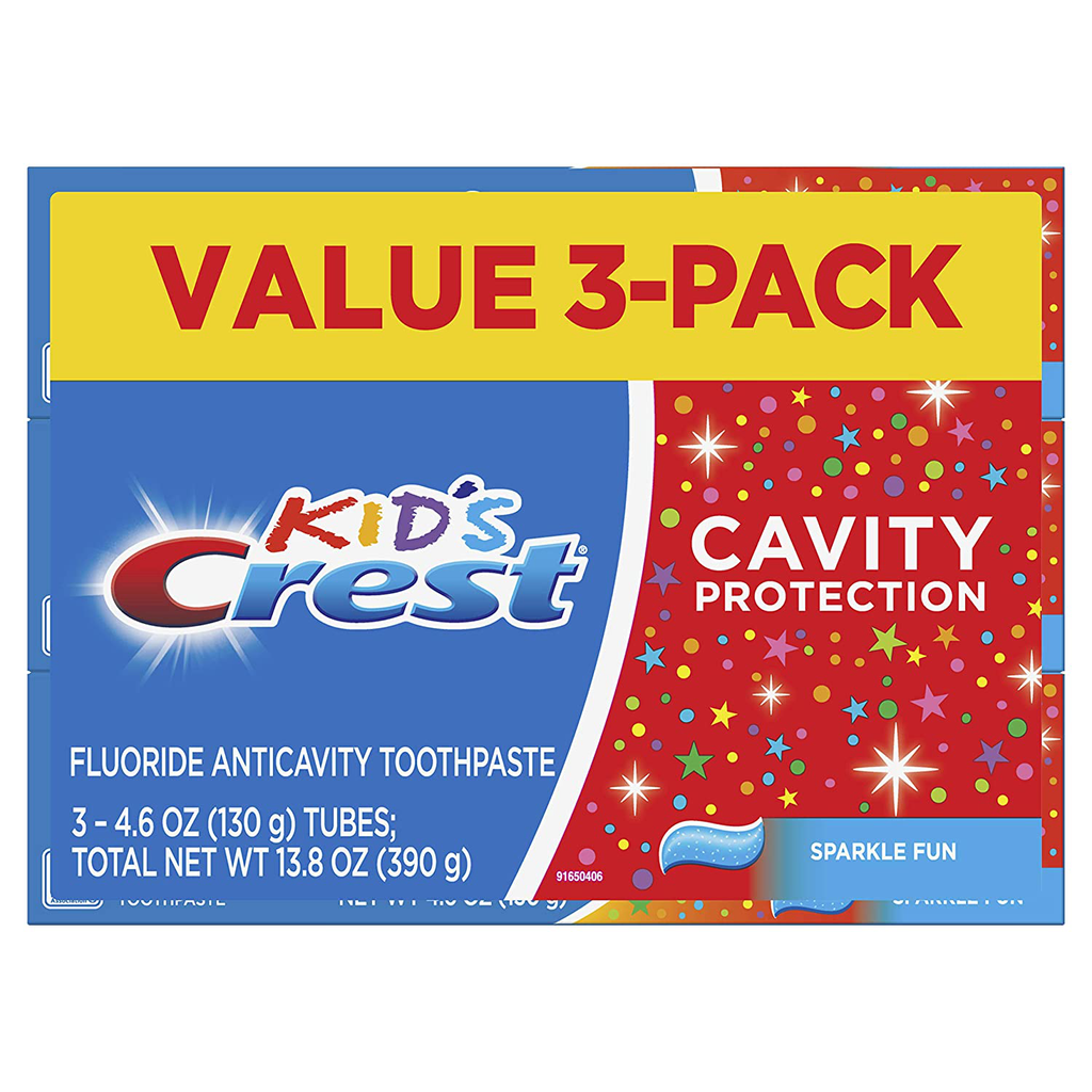 Crest Kid'S Cavity Protection Toothpaste Featuring Disney Junior Mickey Mouse, Strawberry, Ages 3 Plus, 4.2 Ounce (Pack of 6)