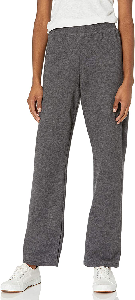 Hanes Women's EcoSmart Open Bottom Leg Sweatpants