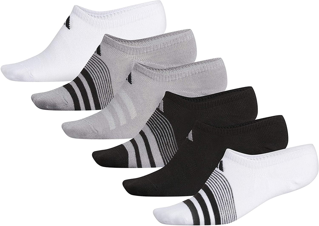 adidas Women's Superlite Super No Show Socks (6-pair)