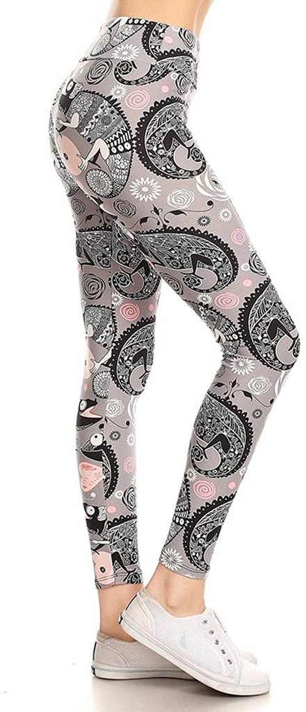 Leggings Depot Yoga Waist REG/Plus Women's Buttery Soft Fashion Leggings