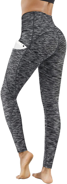 Lingswallow High Waist Yoga Pants - Yoga Pants with Pockets Tummy