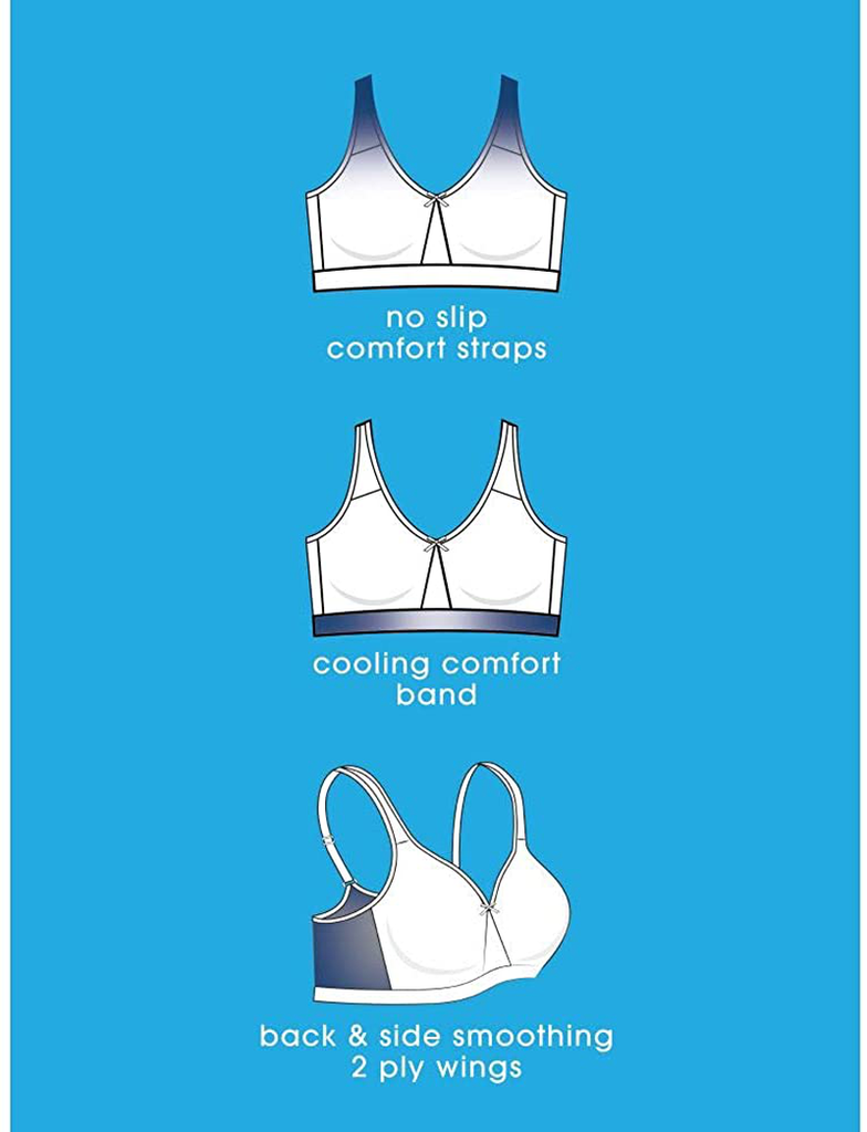 Fruit of the Loom Women's Beyond Soft Wireless Cotton Bra