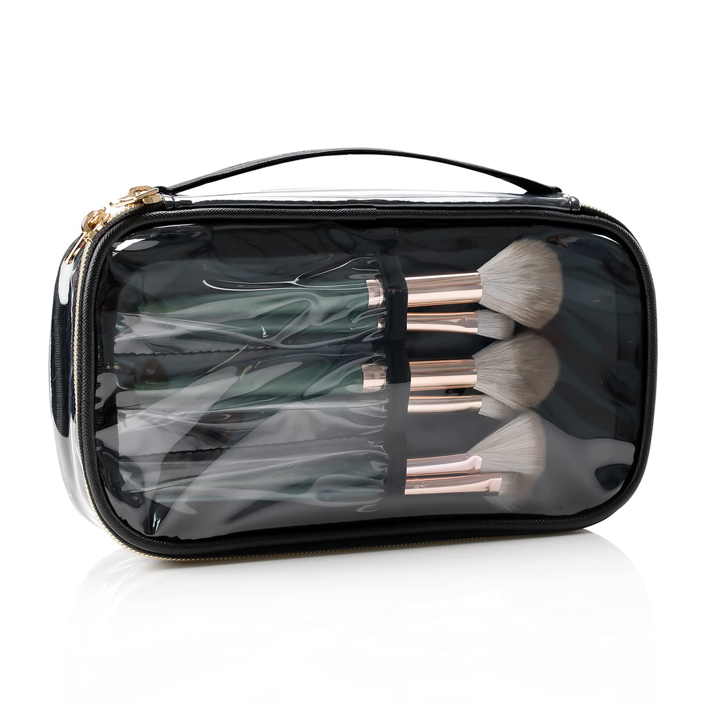 Small Cosmetic Bag,Portable Cute Travel Makeup Bag for Women and Girls Makeup Brush Organizer Cosmetics Pouch Bags