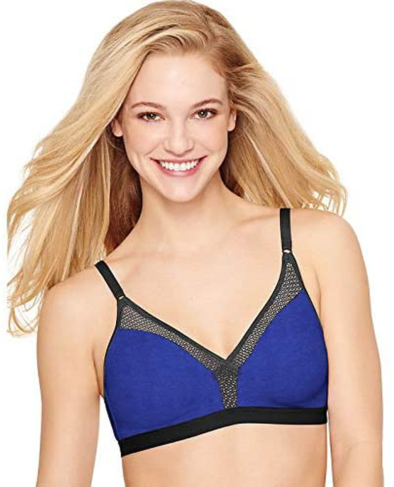 Hanes Women's X-Temp Mesh Wirefree Convertible Bra MHG506