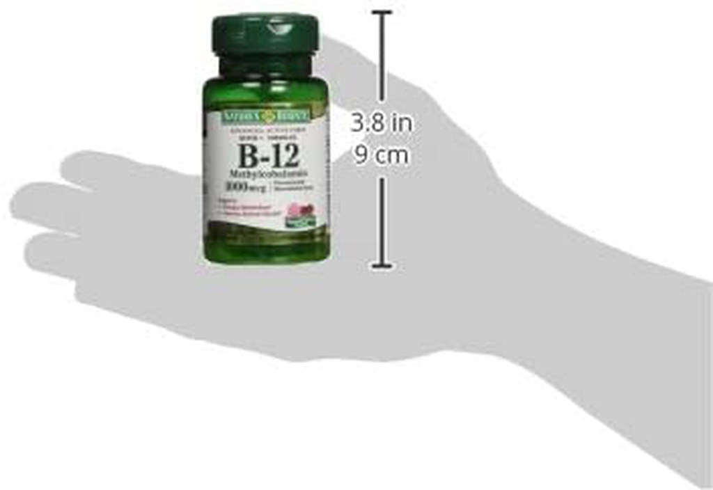 Nature’s Bounty Vitamin B-12 Supplement, Supports Metabolism and Nervous System Health, 1000mcg, 60 Tablets