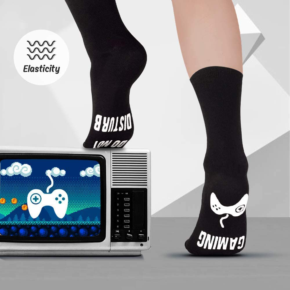 Funny Gaming Socks Gifts for Men - Stocking Stuffers for Women Christmas Gifts