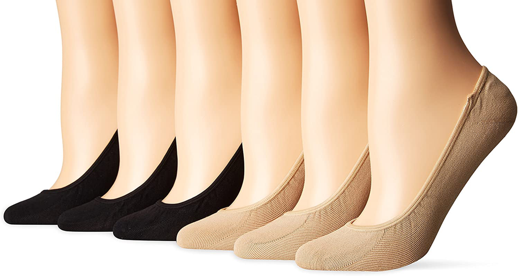 Peds womens Essential Low Cut No Show Socks