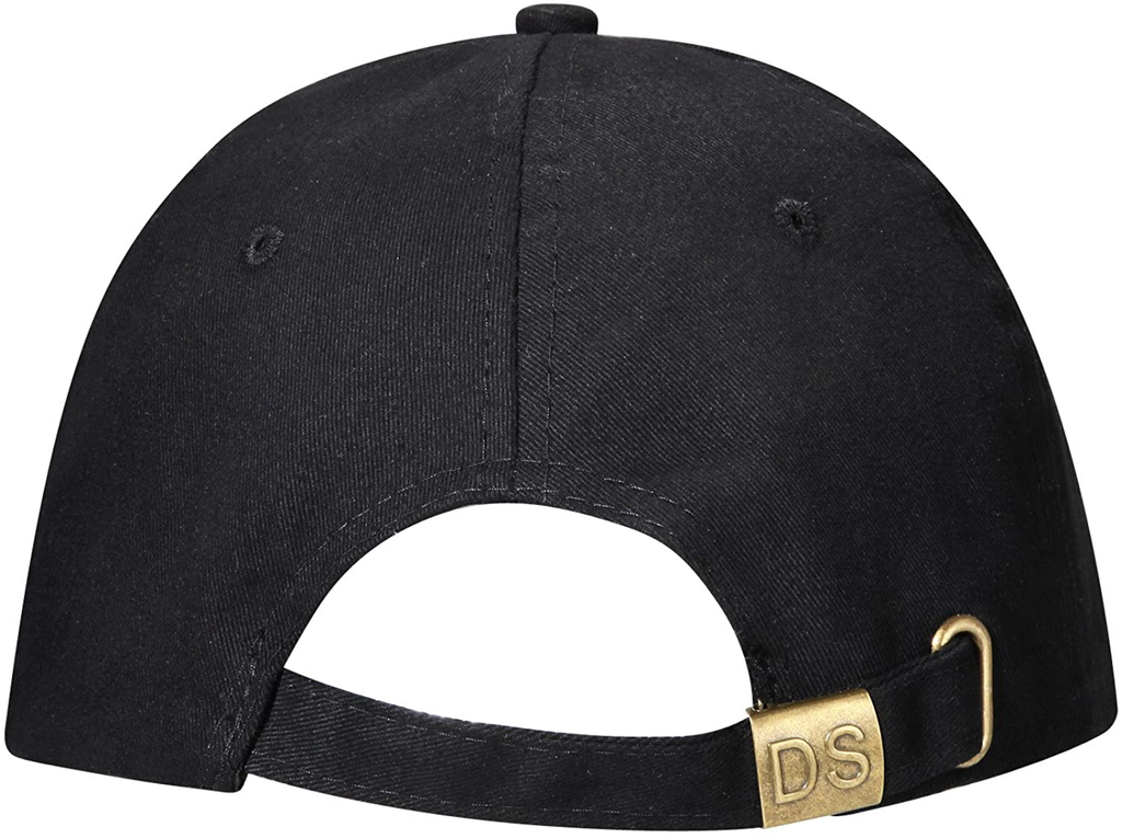 DS Plain 100% Cotton Adjustable Baseball Cap