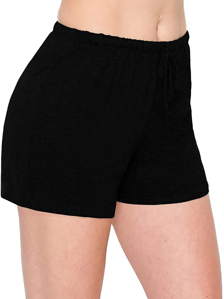 ALWAYS Women Workout Yoga Shorts - Premium Buttery Soft Solid Stretch Cheerleader Running Dance Volleyball Short Pants