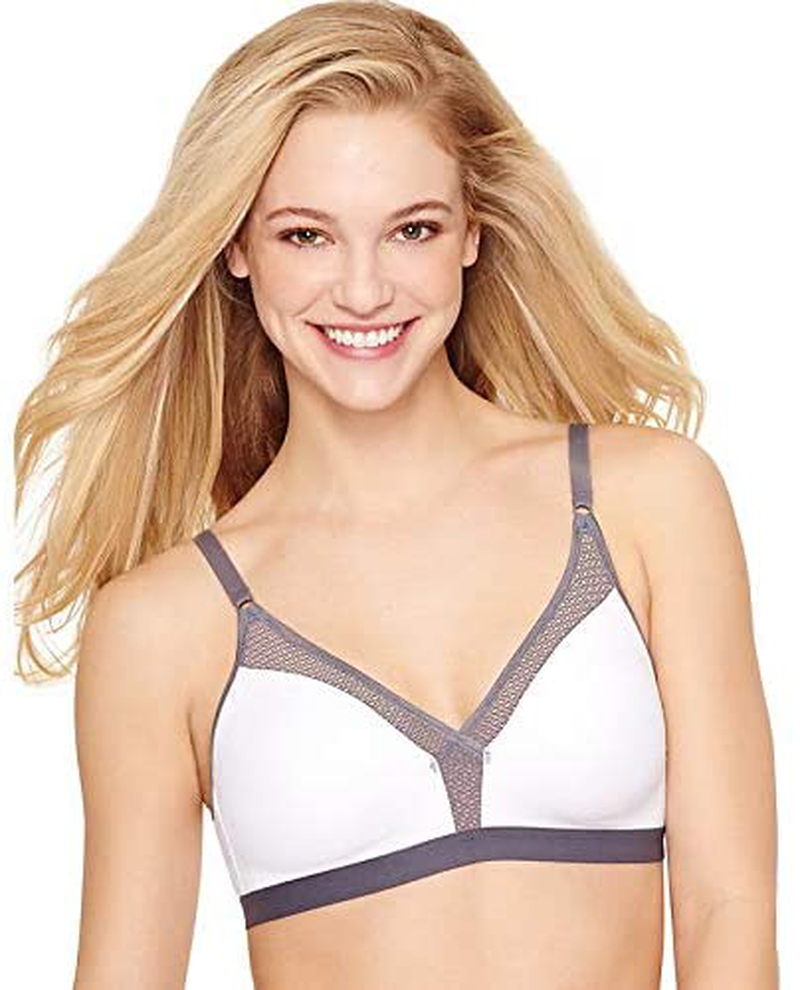 Hanes Women's X-Temp Mesh Wirefree Convertible Bra MHG506