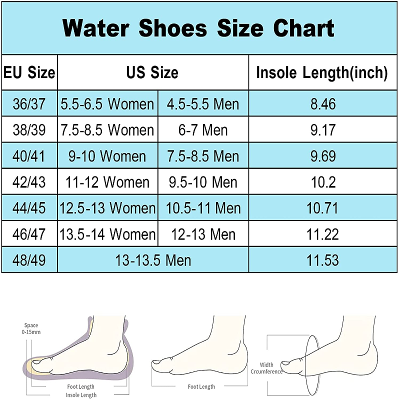 Quick Dry Aqua Water Socks - Barefoot Swim Shoes