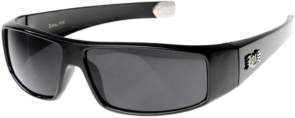 Locs - Flat Top Wrap OG Gangsta Hardcore Locs Sunglasses (Black)