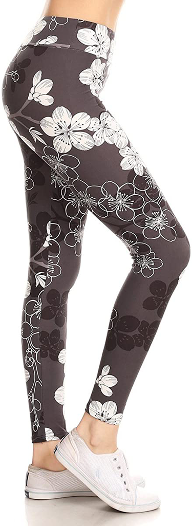 Leggings Depot Yoga Waist REG/Plus Women's Buttery Soft Fashion Leggings